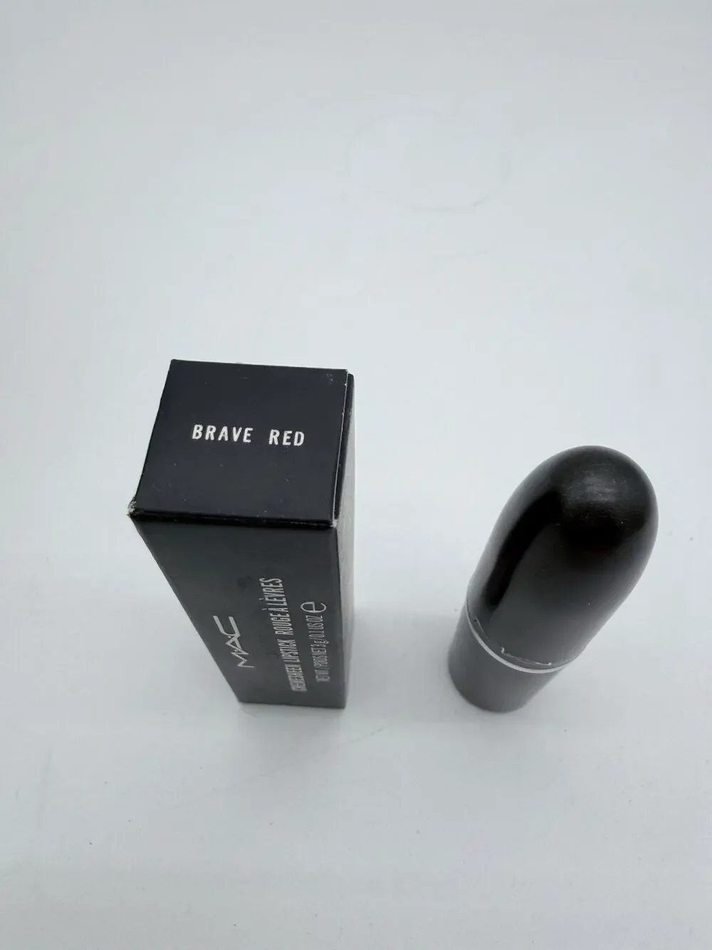 MAC Cremesheen Lipstick BRAVE RED Full Size 3g 0.1oz
